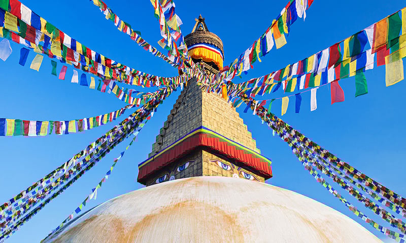 Boudhanath Stupa, Kathmandu.