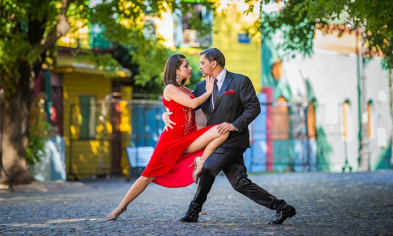La Boca is a popular area in Buenos Aires, Argentina.