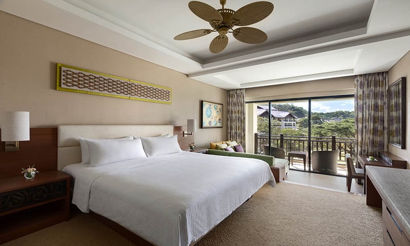 Unwind at the Shangri-La Rasa Ria Resort with an extension package in Sabah, Malaysia.