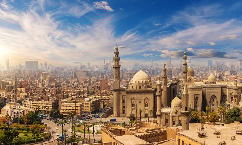 Stroll the historic streets of Cairo.