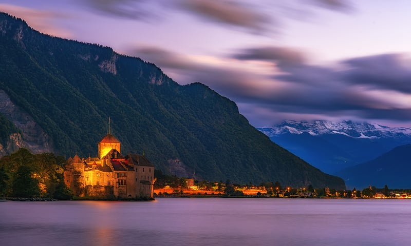 Geneva Lake, Montreux