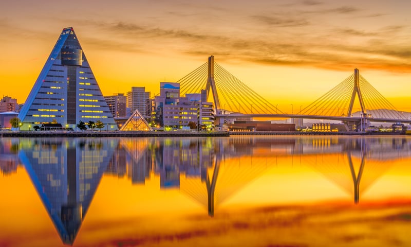 Dock in the impressive Aomori City, Japan, Itinerary 2.