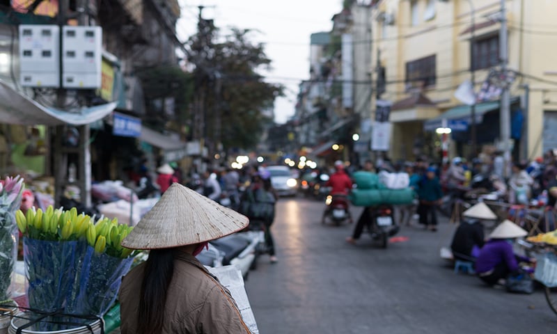 Hanoi streets are full of surprises to discover.