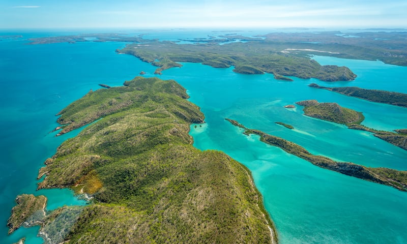 Discover the Buccaneer Archipelago, consisting of over 800 islands, Western Australia.
