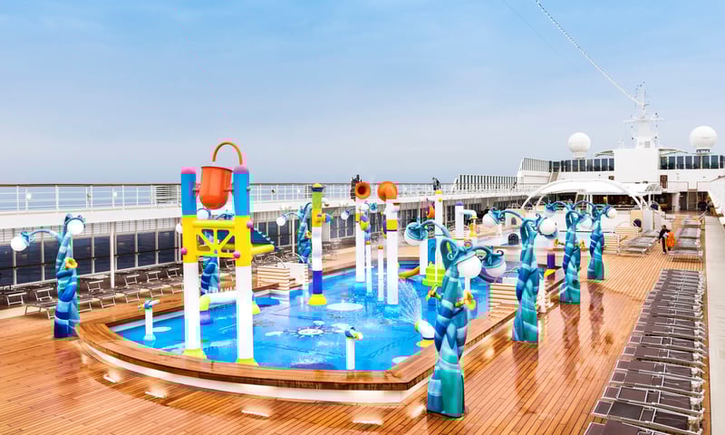 MSC Armonia's Doremi Spray Park.