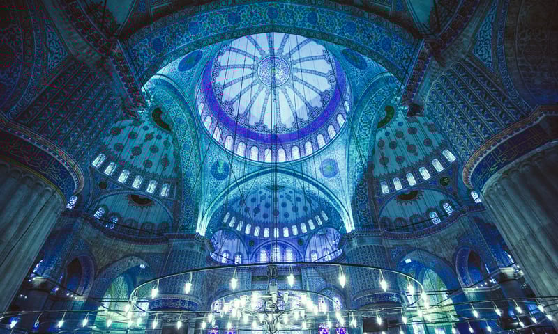 Blue Mosque (Sultan Ahmed Mosque), Istanbul.