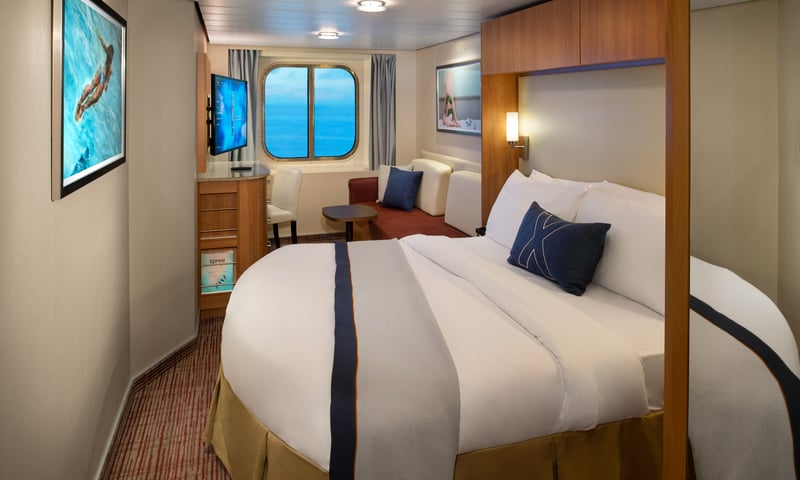 Make yourself at home in the Celebrity Cruises' Equinox staterooms.