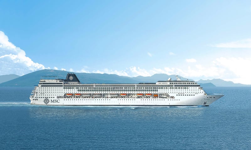 Sail aboard the MSC Armonia.