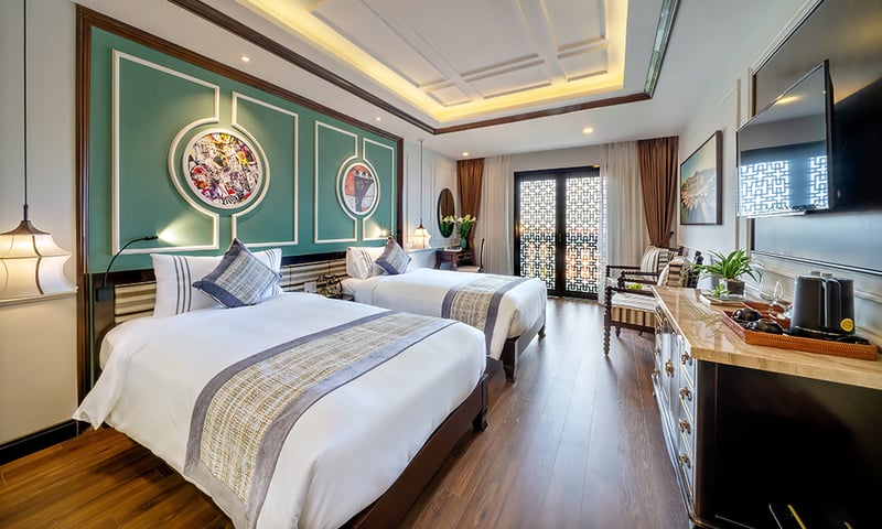 Le Pavillon Gallery Hotel, Gallery Deluxe Room, Hoi An, Vietnam