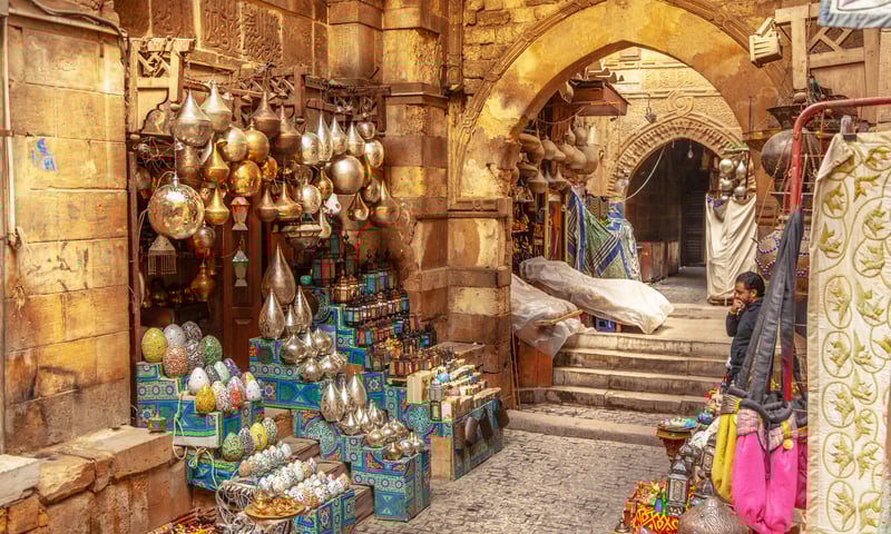 See the best of Old Cairo on a guided tour and check out the souk bazaar.