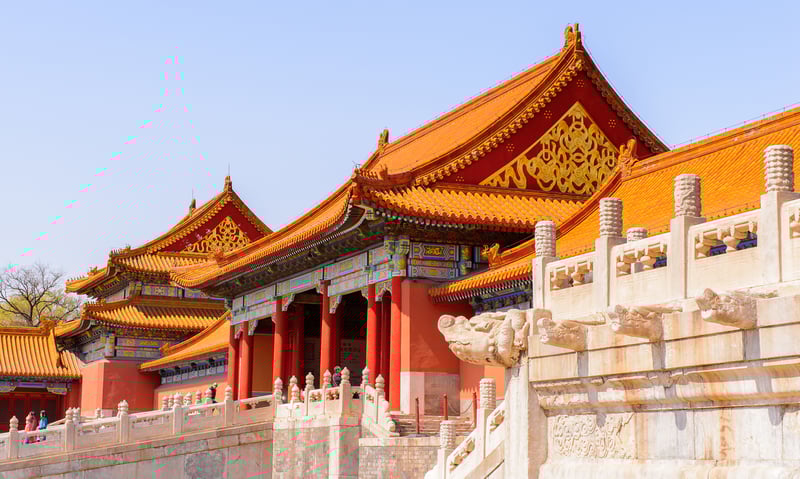 See architecture from the 1700s at The Forbidden City in Beijing, China (subject to availability).