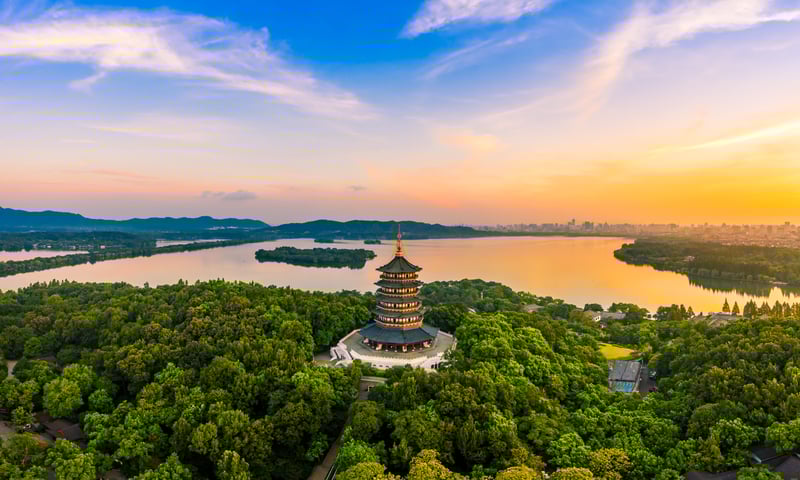 Keep your camera handy in Hangzhou, China.