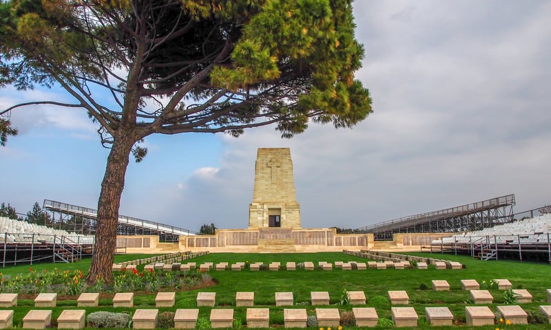 Lone Pine Memorial, Gallipoli, Turkey,