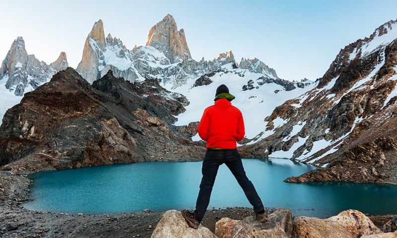 Take an optional activity to El Chaltén at the foot of the mythical Mount Fitz Roy, Argentina.
