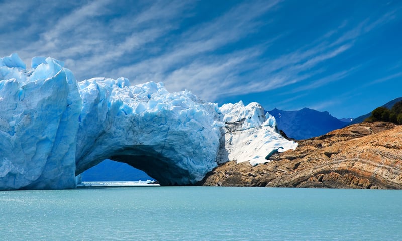 See Perito Moreno Glacier in Los Glaciares National Park, Argentina.