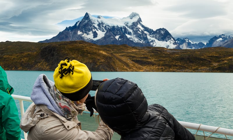 See Pehoé Lake in Torres del Paine National Park, Chile.