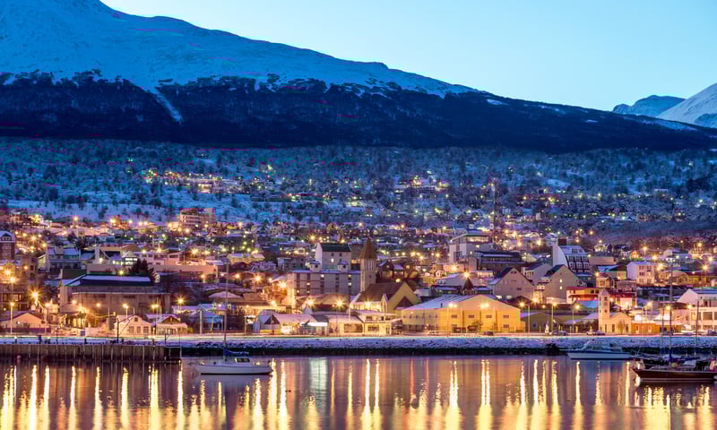 Stop by Calafate village in Argentina.