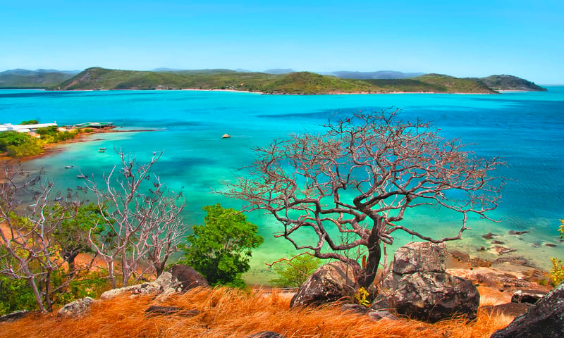 Travel by boat to the historical Thursday Island, Torres Strait Islands