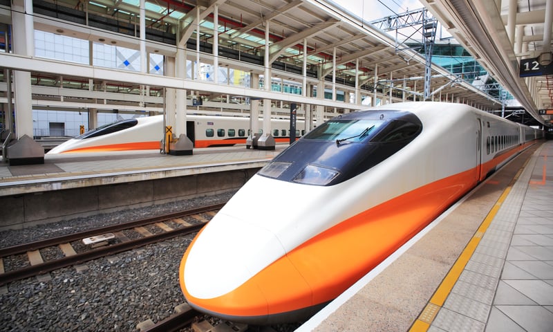 Take a high-speed bullet train to Himeji, Japan.