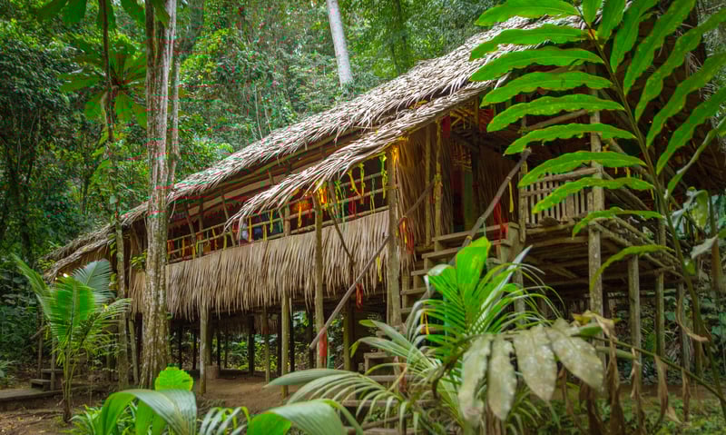 Tour traditional homes at the Mari-Mari Cultural Village in Kota Kinabalu, Malaysia.