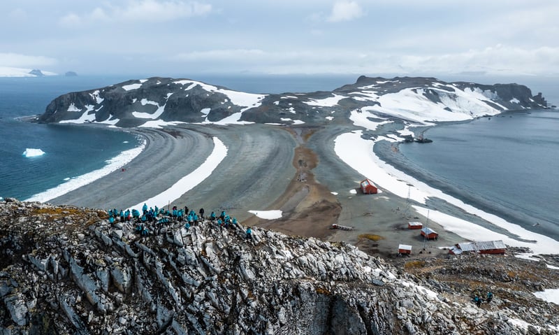 Half Moon Island is a minor Antarctic island, lying in McFarlane Strait. Half Moon Island is a minor Antarctic island, lying in McFarlane Strait.