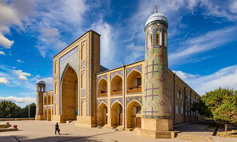 Kukeldash Madrasah is a medieval madrasa in Tashkent, Uzbekistan.