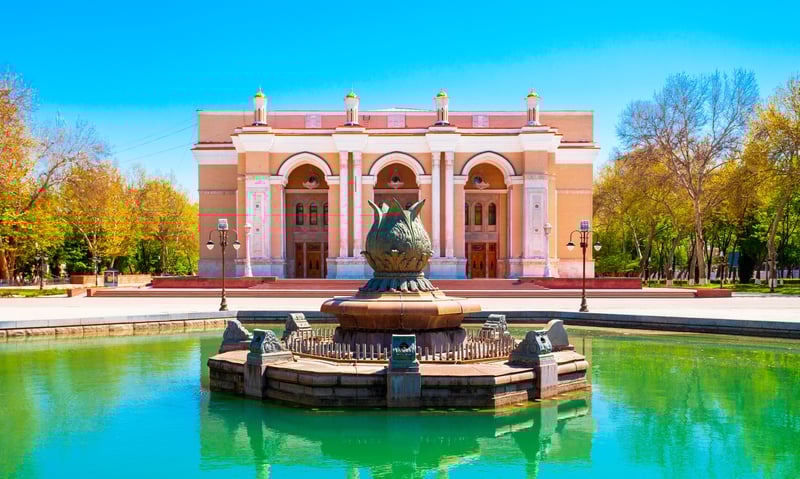 The Navoi Theater is the national opera theatre in Tashkent, Uzbekistan.