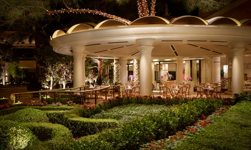 Jardin restaurant at Encore Resort in Las Vegas, Nevada.