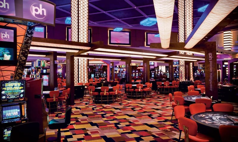 Try your luck at the 67 table games at Planet Hollywood Las Vegas Resort & Casino, Nevada.
