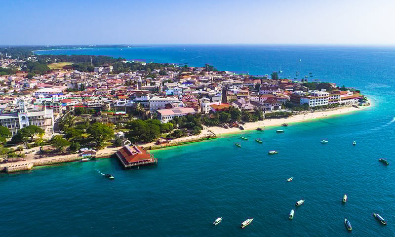 Use your leisure time to visit UNESCO Heritage Listed Stone Town in Zanzibar.