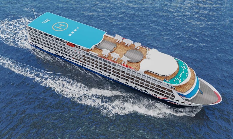 Cruise Eurasia’s longest river aboard the recently refurbished 'China Goddess No.2' ship.