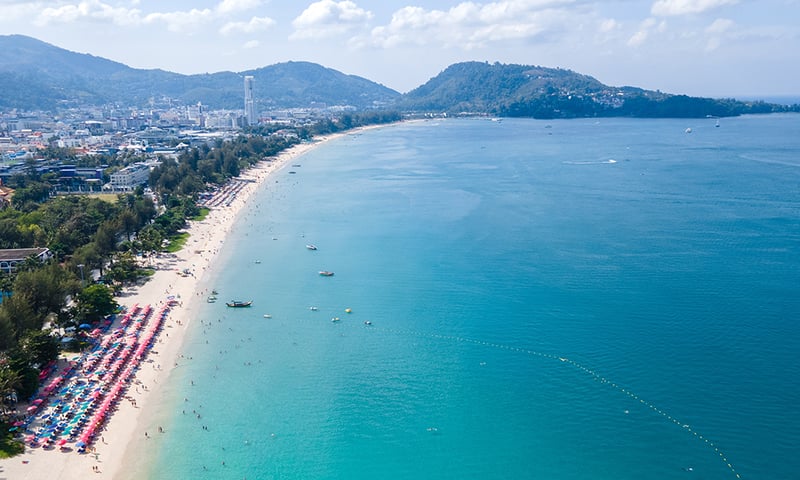 Soak up the sun on Phuket's Patong Beach
