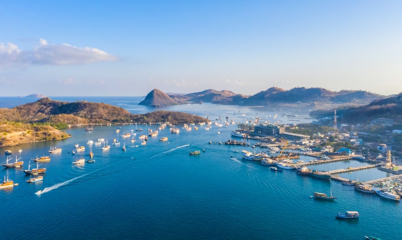 Enjoy an afternoon at leisure in the fishing town of Labuan Bajo, Flores.