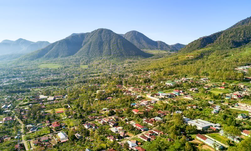 Explore the small town of Ruteng, Flores.
