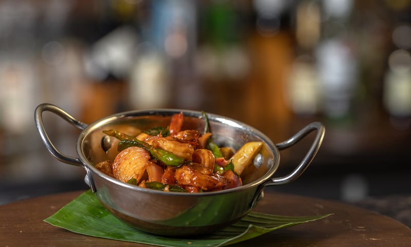 Oru Seafood Restaurant at Radisson Blu, Galle, Sri Lanka.