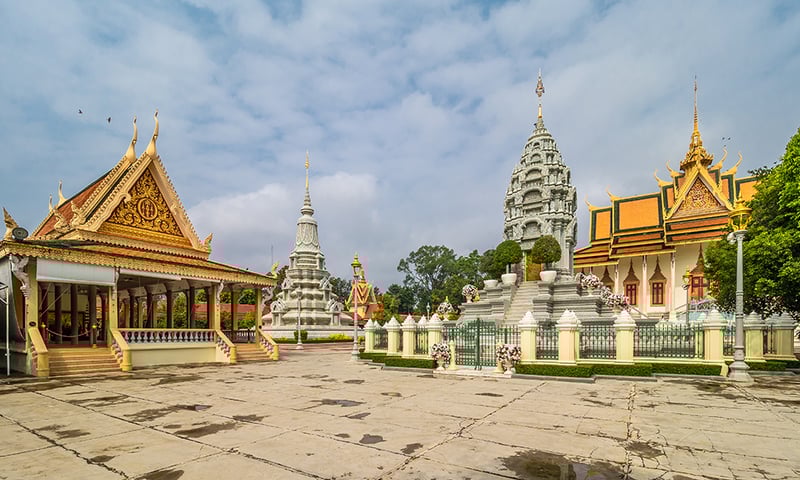 The Royal Palace in Phnom