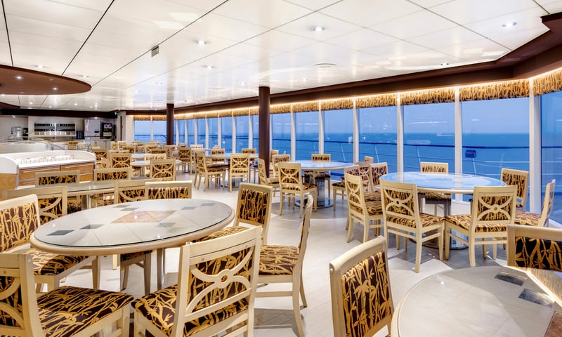 La Terraza Buffet Restaurant on the MSC Sinfonia.