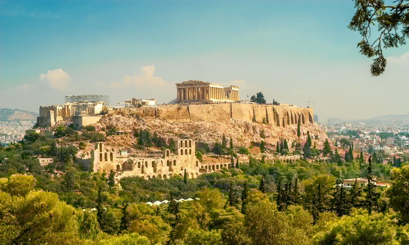 Visit the Acropolis in Athens during your stop in Piraeus, Greece, shore excursion.