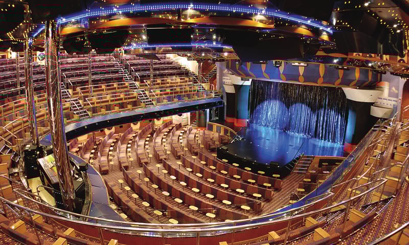 See the sparkling theatre productions aboard Costa Fortuna.