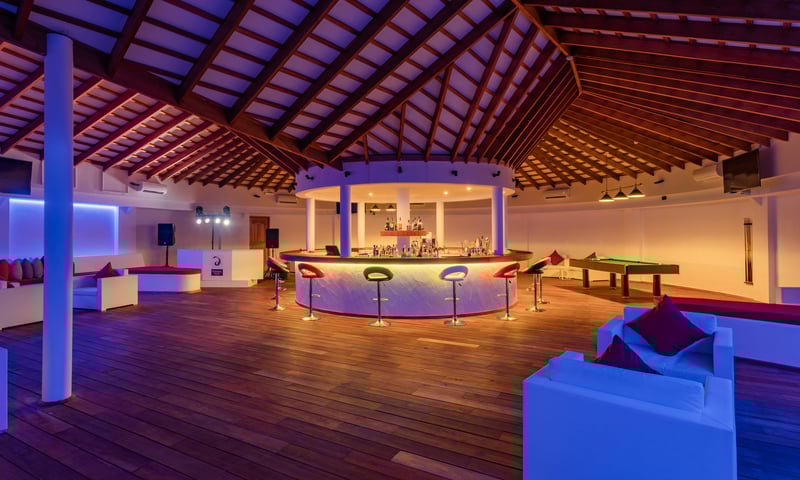 Hama Bar at Cinnamon Velifushi Maldives.