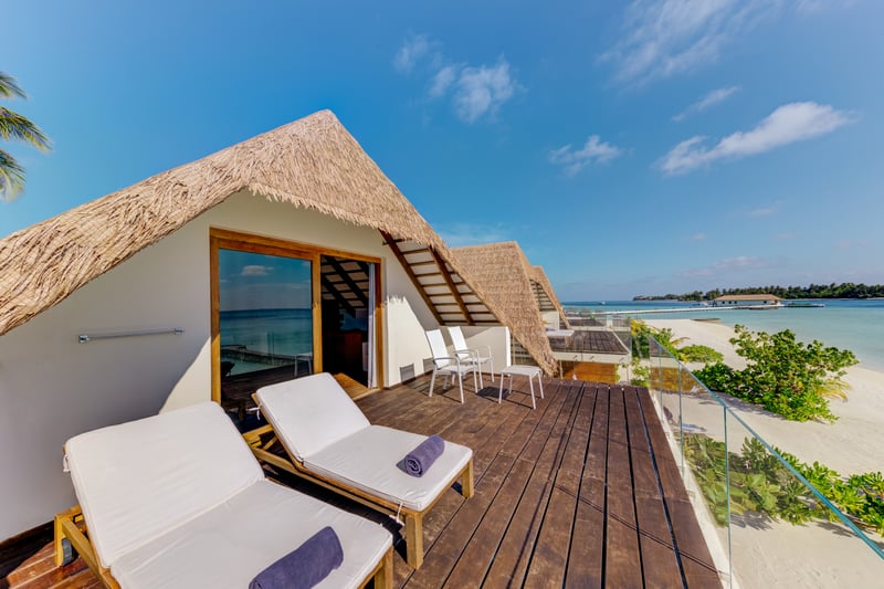 Superior Beach Loft at Cinnamon Velifushi Maldives.