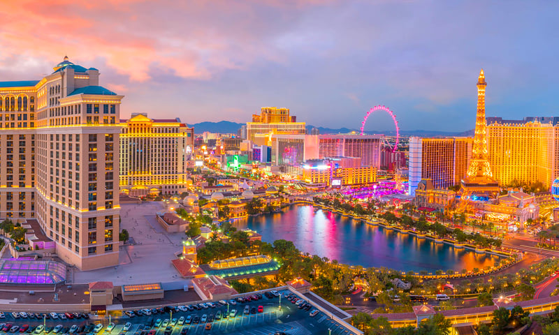 Enjoy the nightlife, casinos and bars during your stay in Las Vegas, Nevada.
