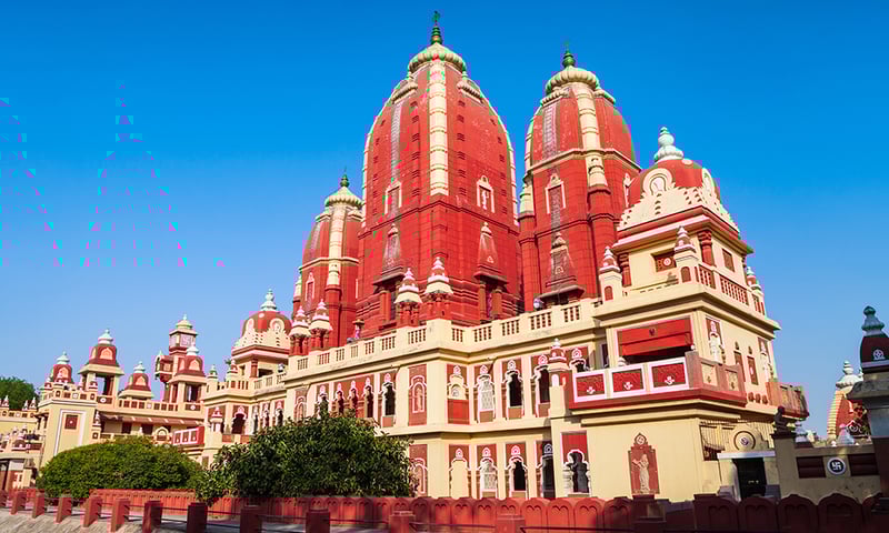See the magnificent Laxmi Narayan Temple on a city tour of New Delhi.