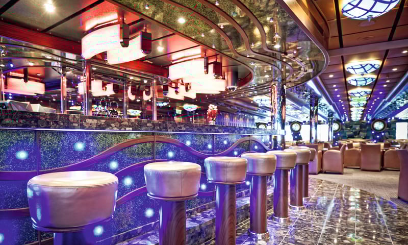 Topkapi Grand Bar aboard the Costa Cruises' Costa Fascinosa.