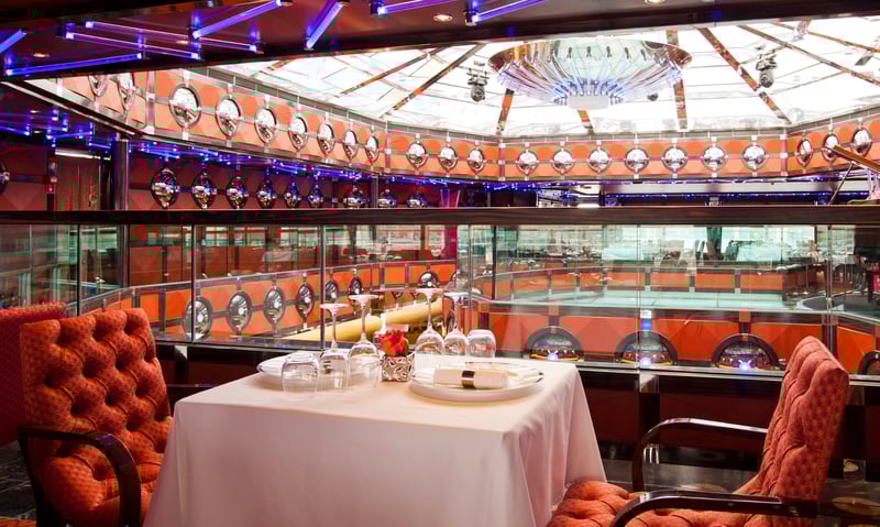 Club Fascinosa is the ship's a la carte restaurant aboard Costa Cruises' Costa Fascinosa.