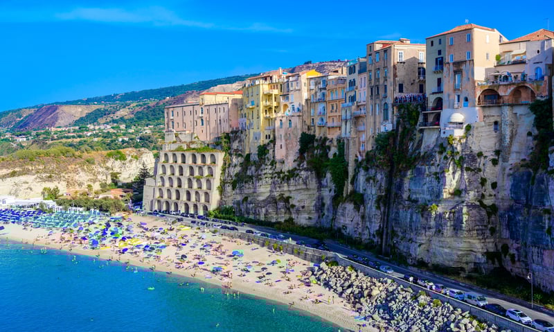 Tropea is a small town on the west coast of Calabria, in southern Italy.