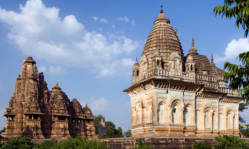 The Kandariya Mahadeva Temple is the largest and most ornate of the Khajuraho complex.