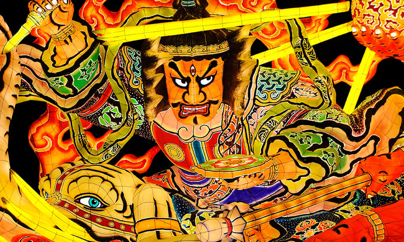 Choose Itinerary 2 to showcase Aomori's vibrant lantern floats during Nebuta Festival.