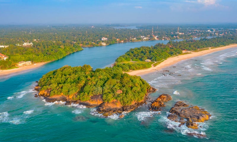 Immerse yourself in the peaceful coastal destination of Bentota, Sri Lanka.