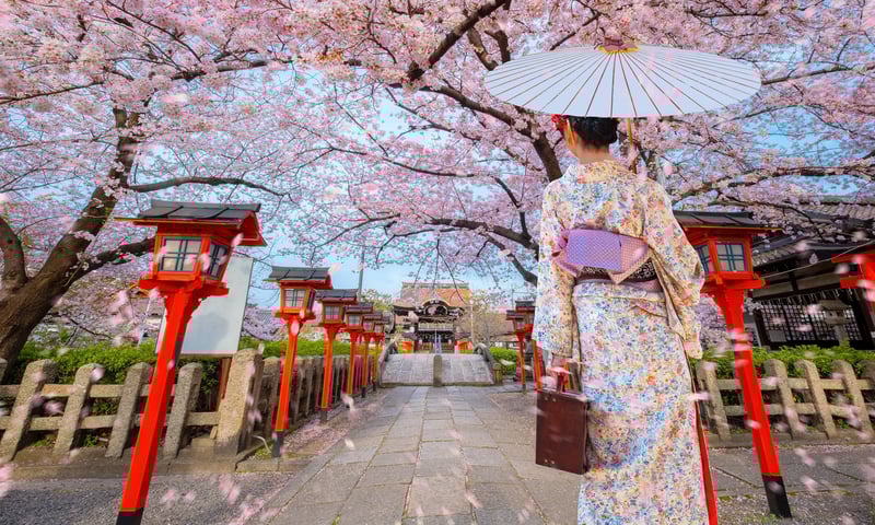 Rokusonno shrine in Kyoto, Japan.